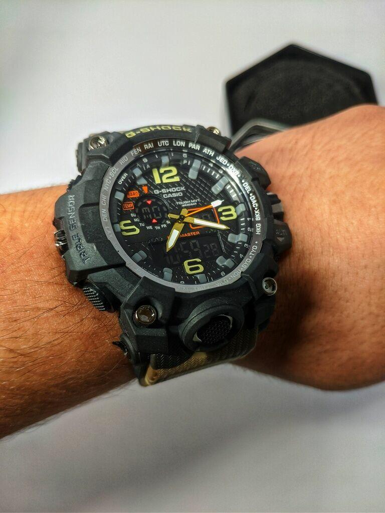 Relógio Militar G-Shock Camuflado marrom digital /analógico