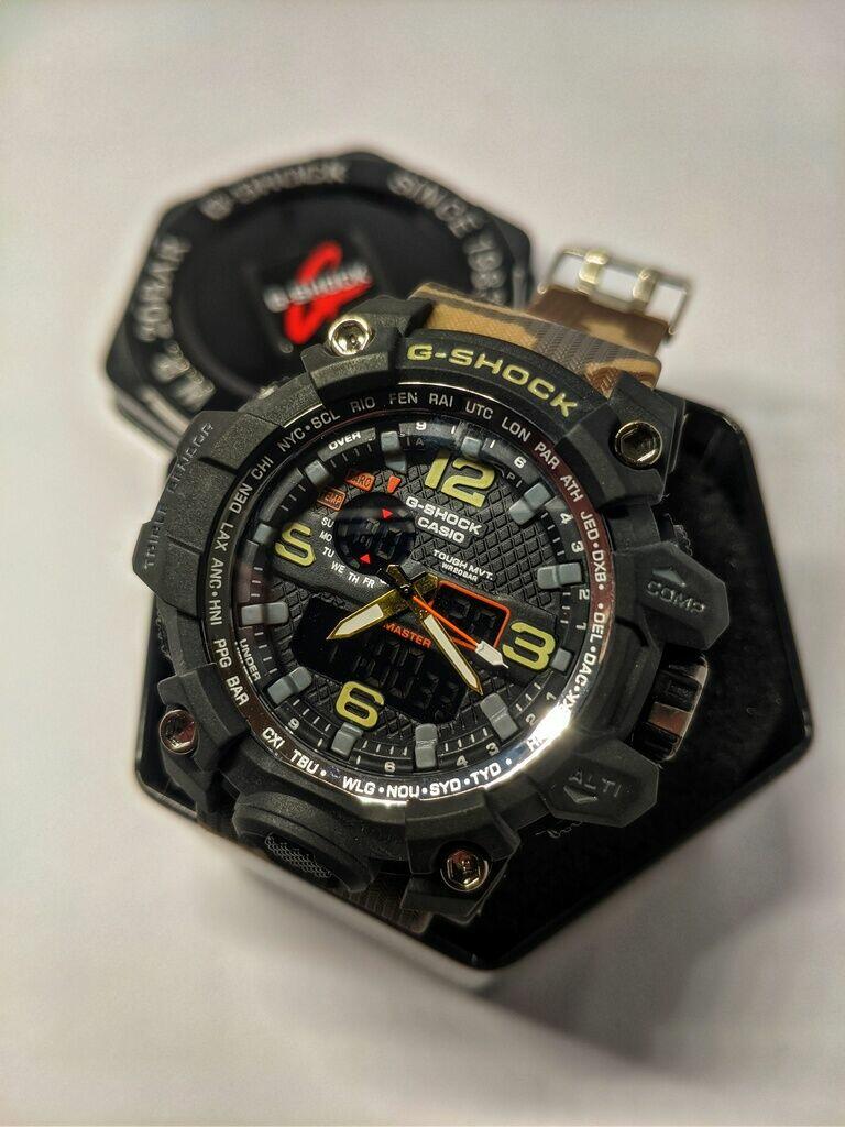 Relógio Militar G-Shock Camuflado marrom digital /analógico