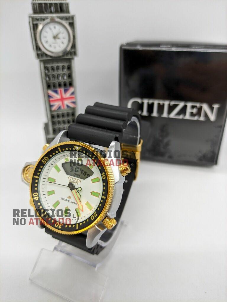 Comprar Relógio Citizen Aqualand Fundo Branco c/ Caixa Premium
