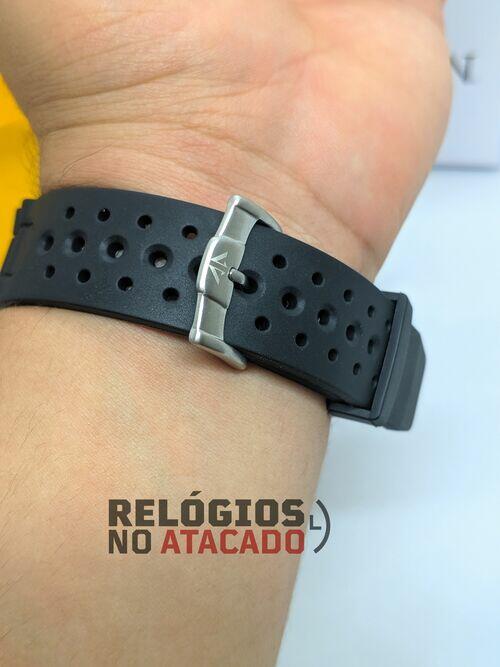 Relógio Citizen Aqualand masculino Laranja c/ caixa premium
