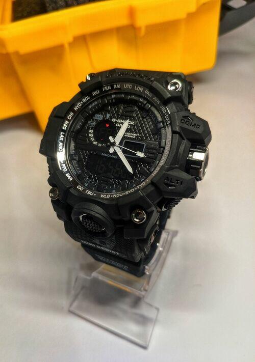 Relógio Militar G-Shock Camuflado Preto digital /analógico - a prova d'agua