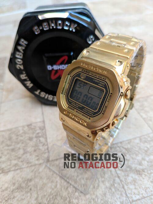 Relógio Masculino G-Shock Metal GMW-B5000 Dourado