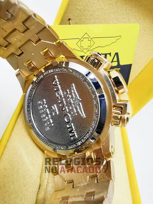 Relógio Masculino Invicta Venon Hybrid Skeleton Cinza / Branco Resistente a água - Com Caixa Premium