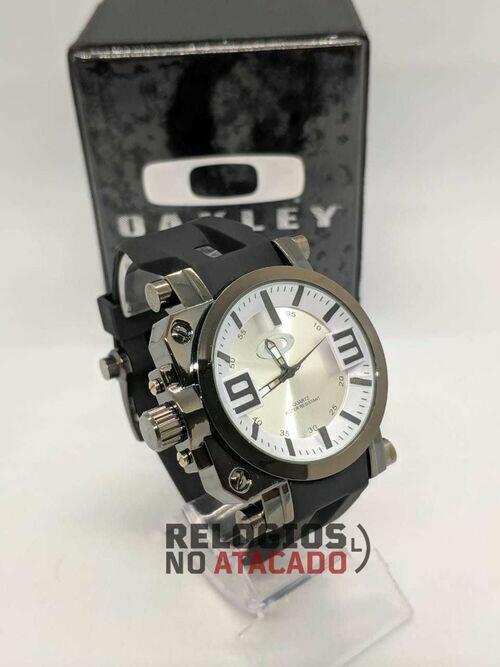 Relógio Oakley Gearbox Titanium Branco