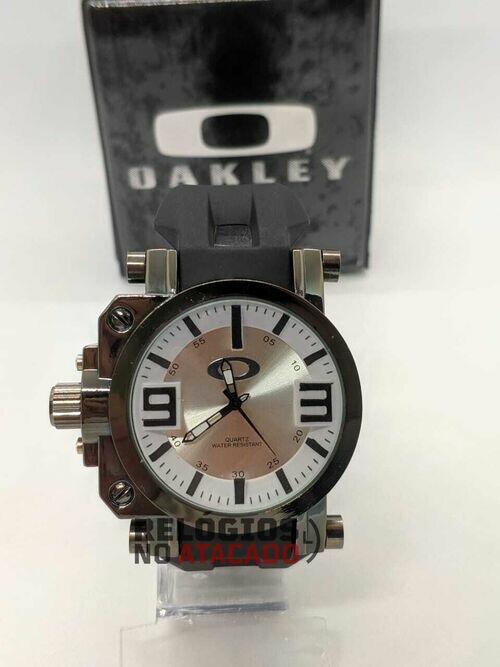 Relógio Oakley Gearbox Titanium Branco