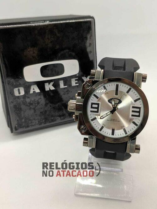 Relógio Oakley Gearbox Titanium Branco