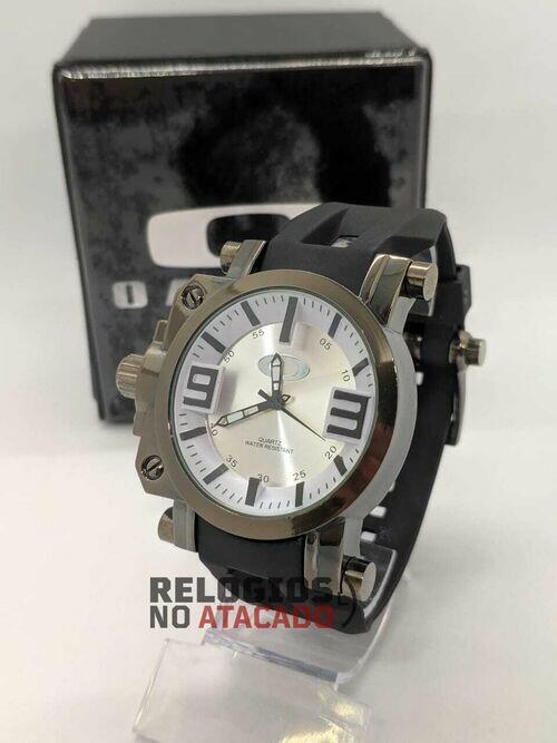 Relógio Oakley Gearbox Titanium Branco