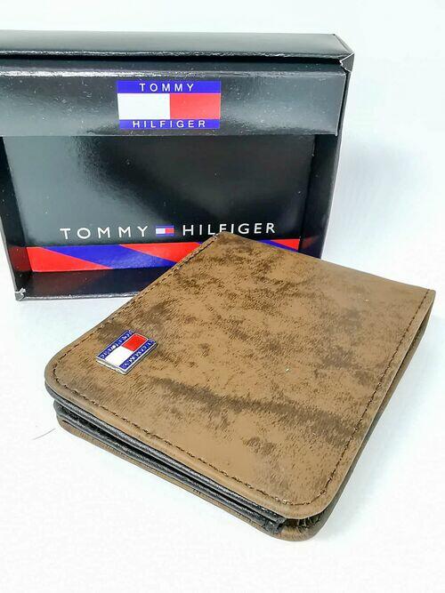 Carteira Tommy Hilfiger Couro Sintético Caramelo