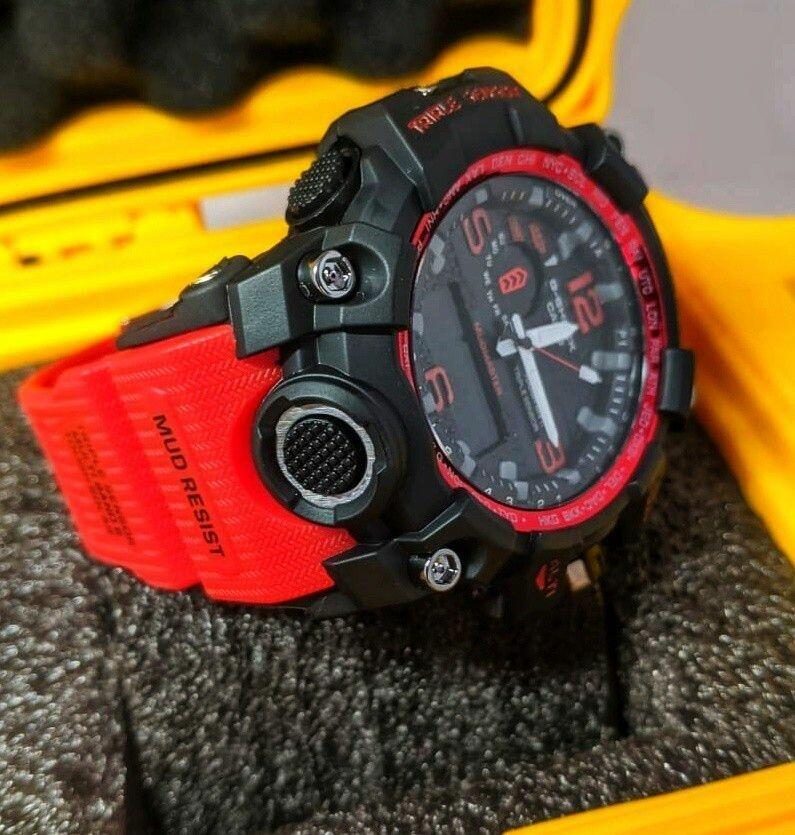 Comprar G-shock mudmaster Vermelho/preto- Linha Gold a prova dagua