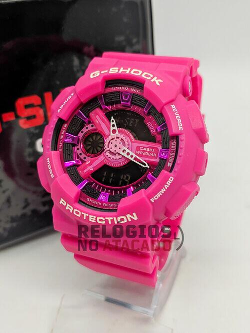 Relógio G-Shock GA110 Pink - 100% Funcional