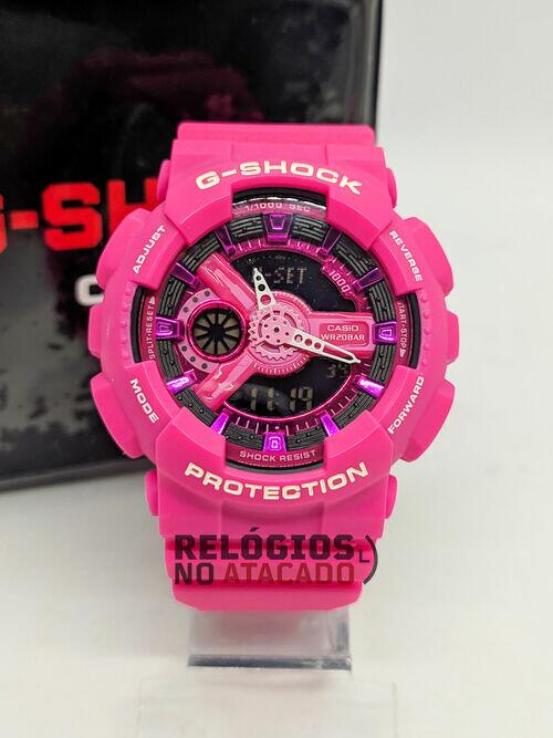 Relógio G-Shock GA110 Pink - 100% Funcional