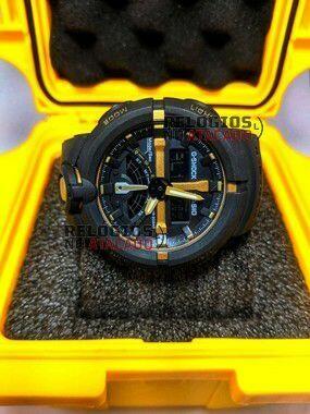 G-shock Ga-500 Preto/Dourado - Linha Gold a prova dagua