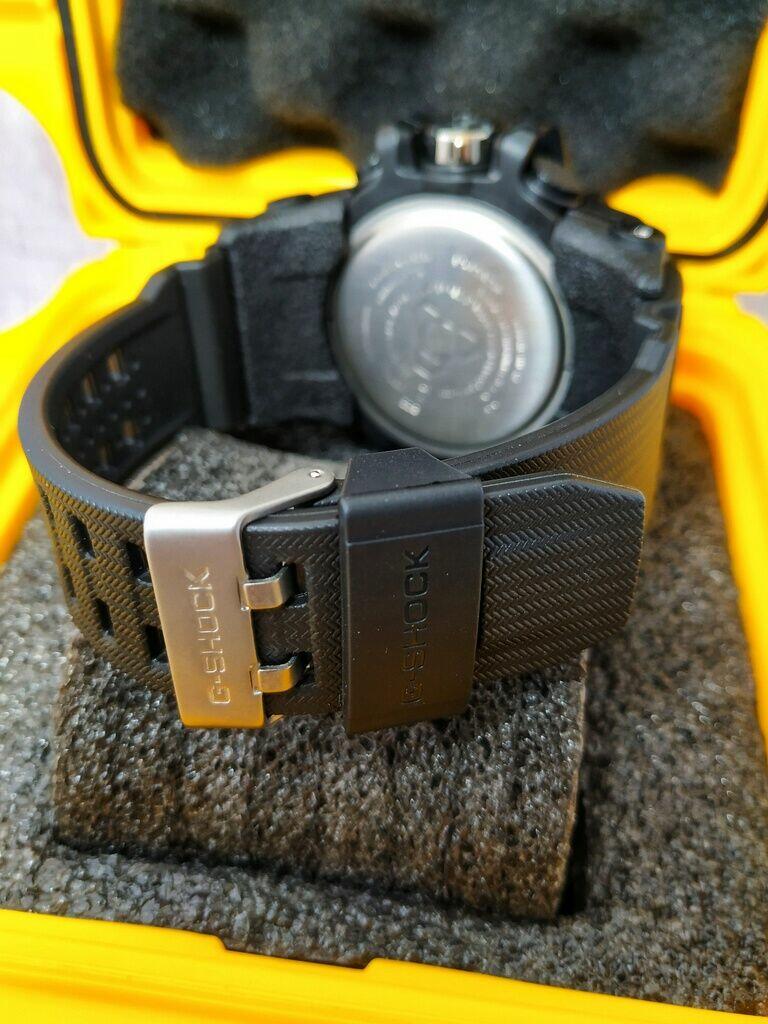 G-shock mudmaster Preto/Azul - Linha Gold a prova dagua
