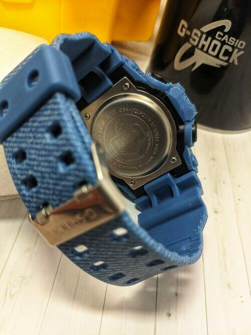 G-shock Gba-800 Jeans Azul - Linha Gold A prova d'agua