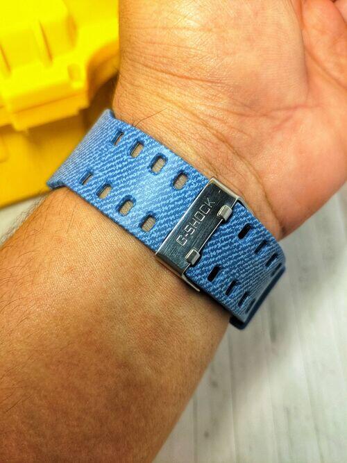G-shock Gba-800 Jeans Azul - Linha Gold A prova d'agua