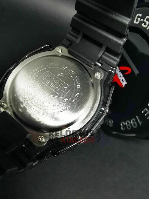 Relógio Masculino Casio G-Shock DW 5000 Preto / Azul