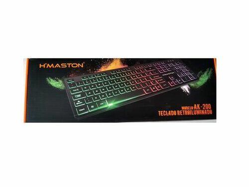Teclado Retroiluminado Hmaston modelo AK-200