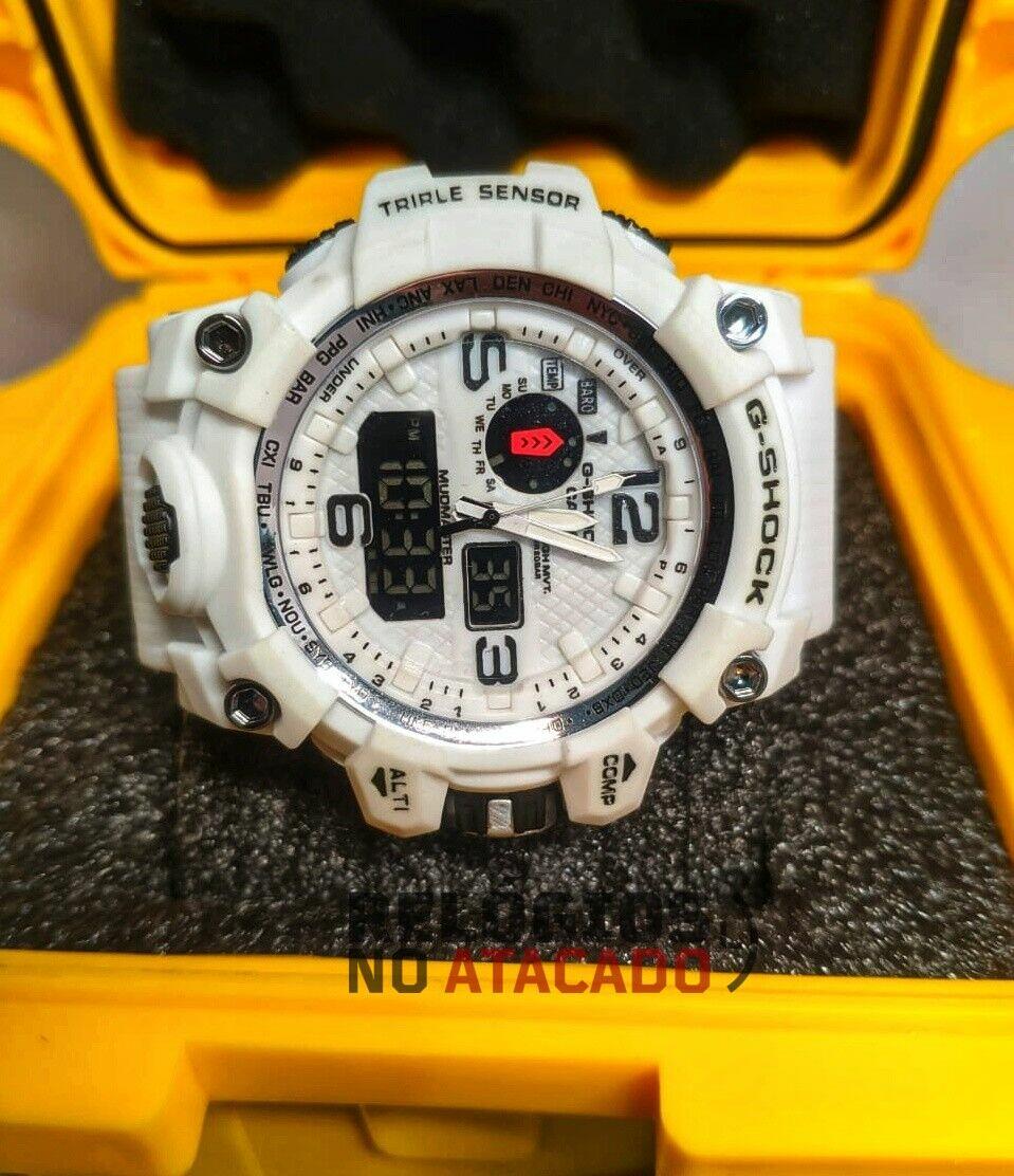 g shock todo branco