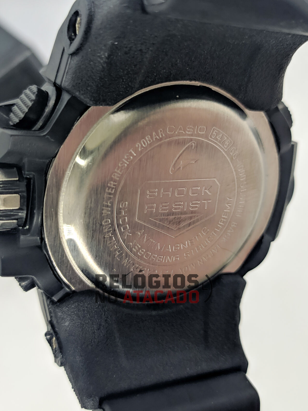 g shock preto dourado