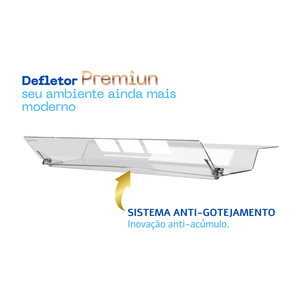 Defletor Ar-Condicionado Acrílico para Cassete de 1 via - de R$206,91 a ...
