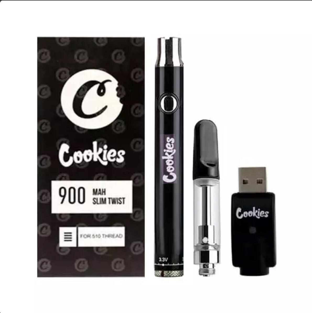 Cookies: Caneta Vaporizadora Twist com 2 atomizadores