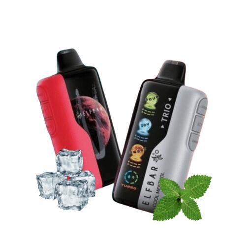 Elf Bar: Pod Descartável Trio 40K - 40000 puffs
