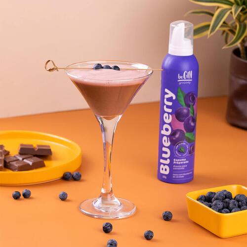 Espuma de Blueberry para Drinks