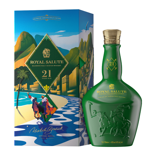 Comprar Whisky Royal Salute 21 anos Verde Edição Rio 700ML - a