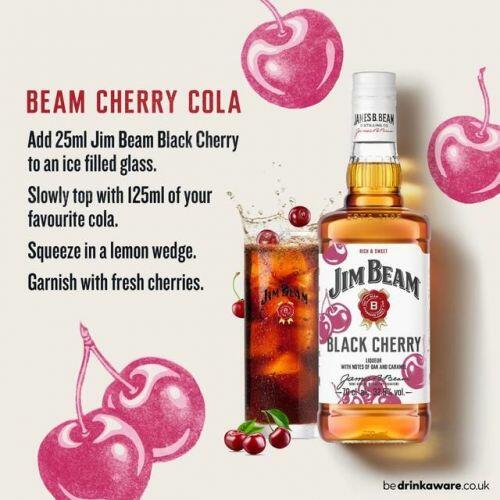 Comprar Whisky Jim Beam Black Cherry 1L - a partir de R$133,00