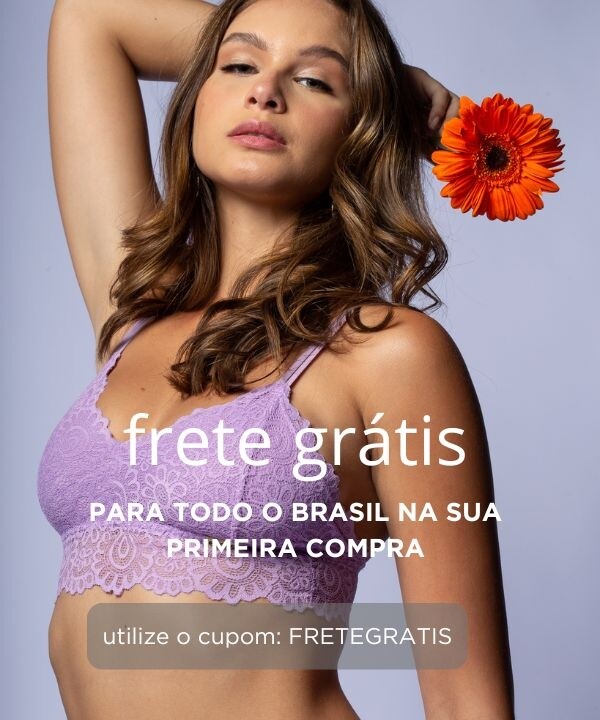 Comprar Sutiã em Renda sem Bojo Bralette Flávia - a partir de R$8,39 -  Amore Brasil - Lingerie