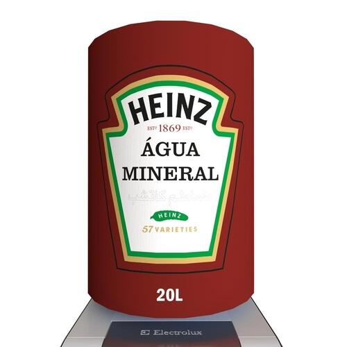 Capa Para Galo de gua 20 Litros gua Mineral Heinz