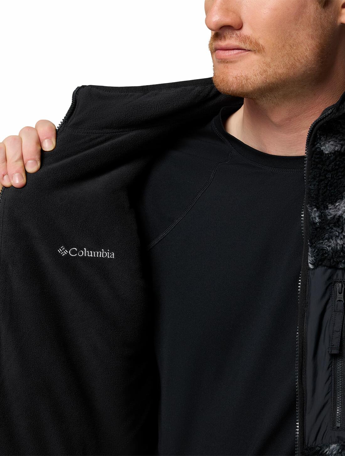 Jaqueta Fleece Columbia Masculina Winter Pass Reversível