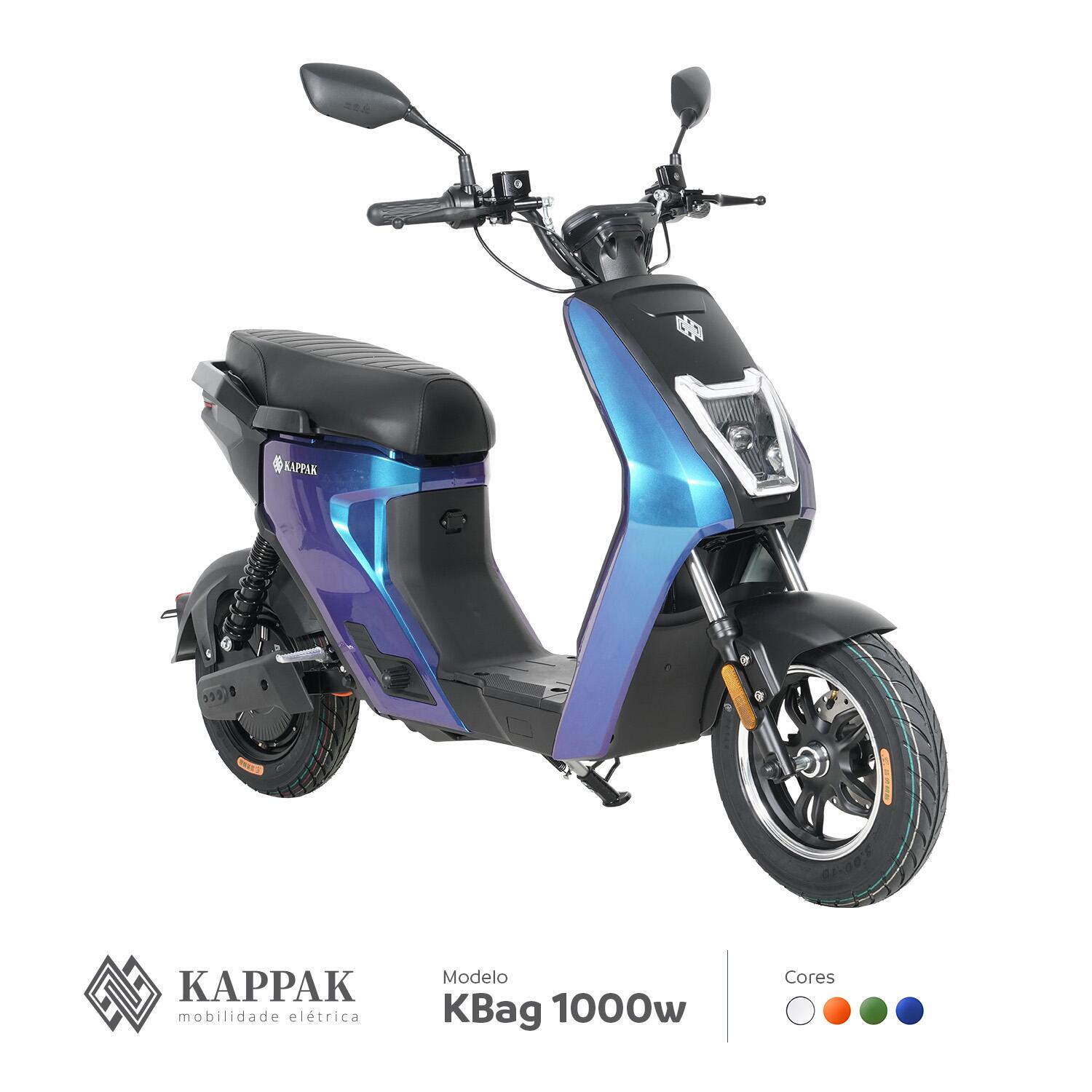 Scooter Elétrica KAPPAK K-bag 1000W Autopropelido Sem CNH
