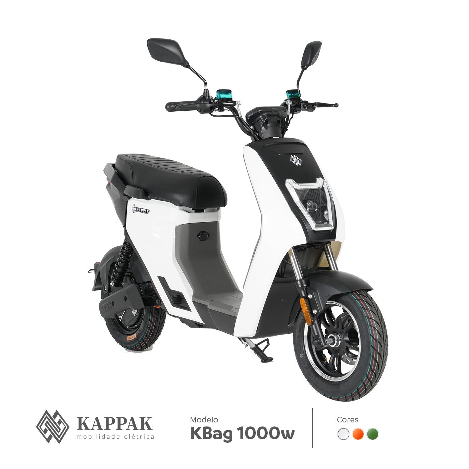 Scooter Elétrica KAPPAK K-bag 1000W Autopropelido Sem CNH