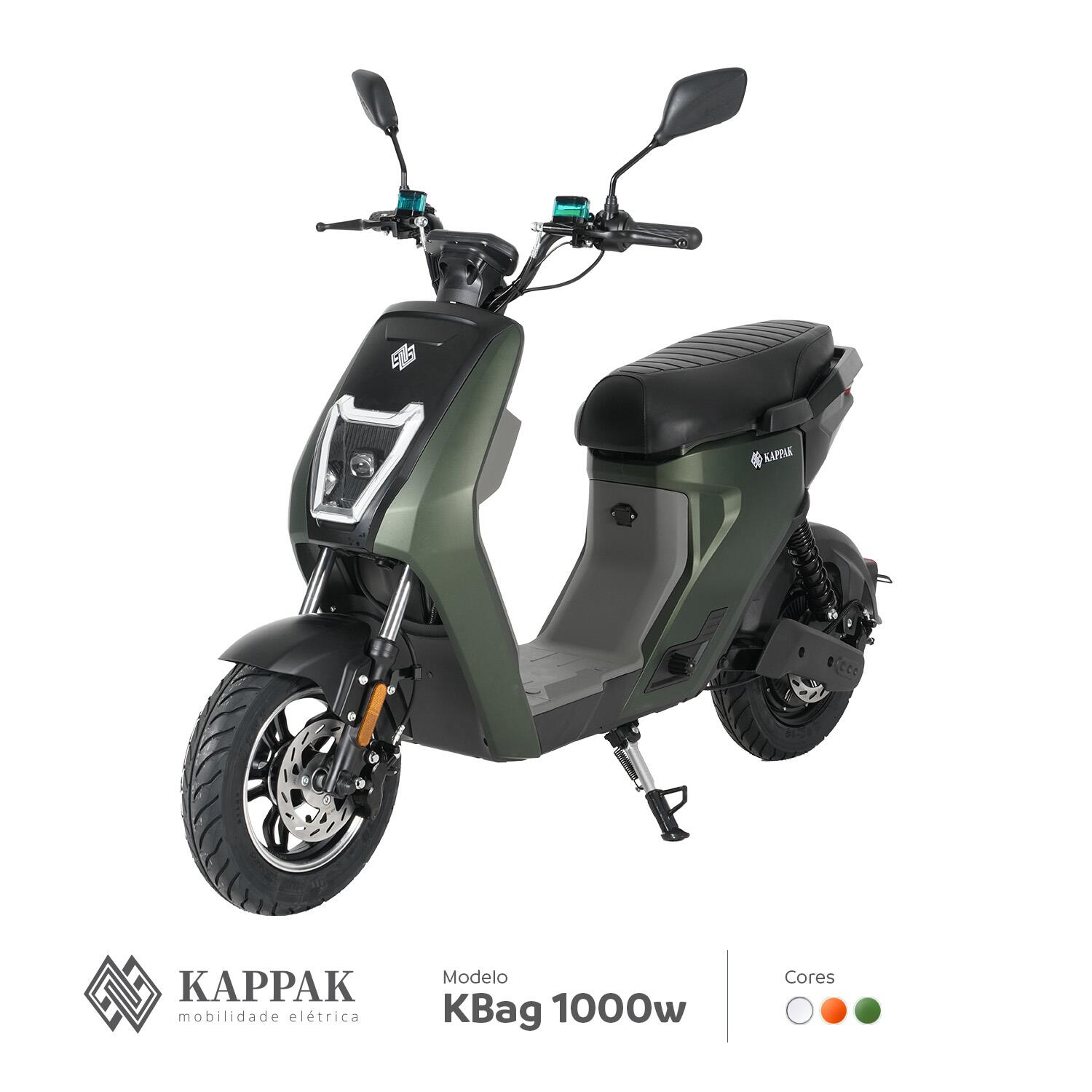 Scooter Elétrica KAPPAK K-bag 1000W Autopropelido Sem CNH