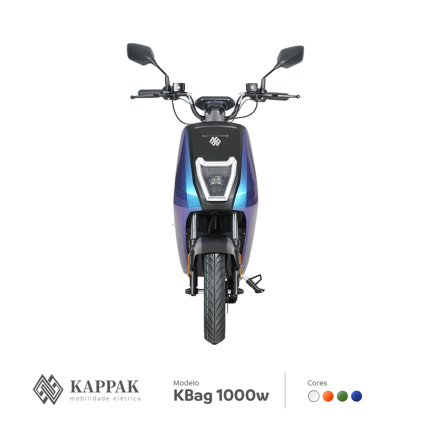 Scooter Elétrica KAPPAK K-bag 1000W Autopropelido Sem CNH