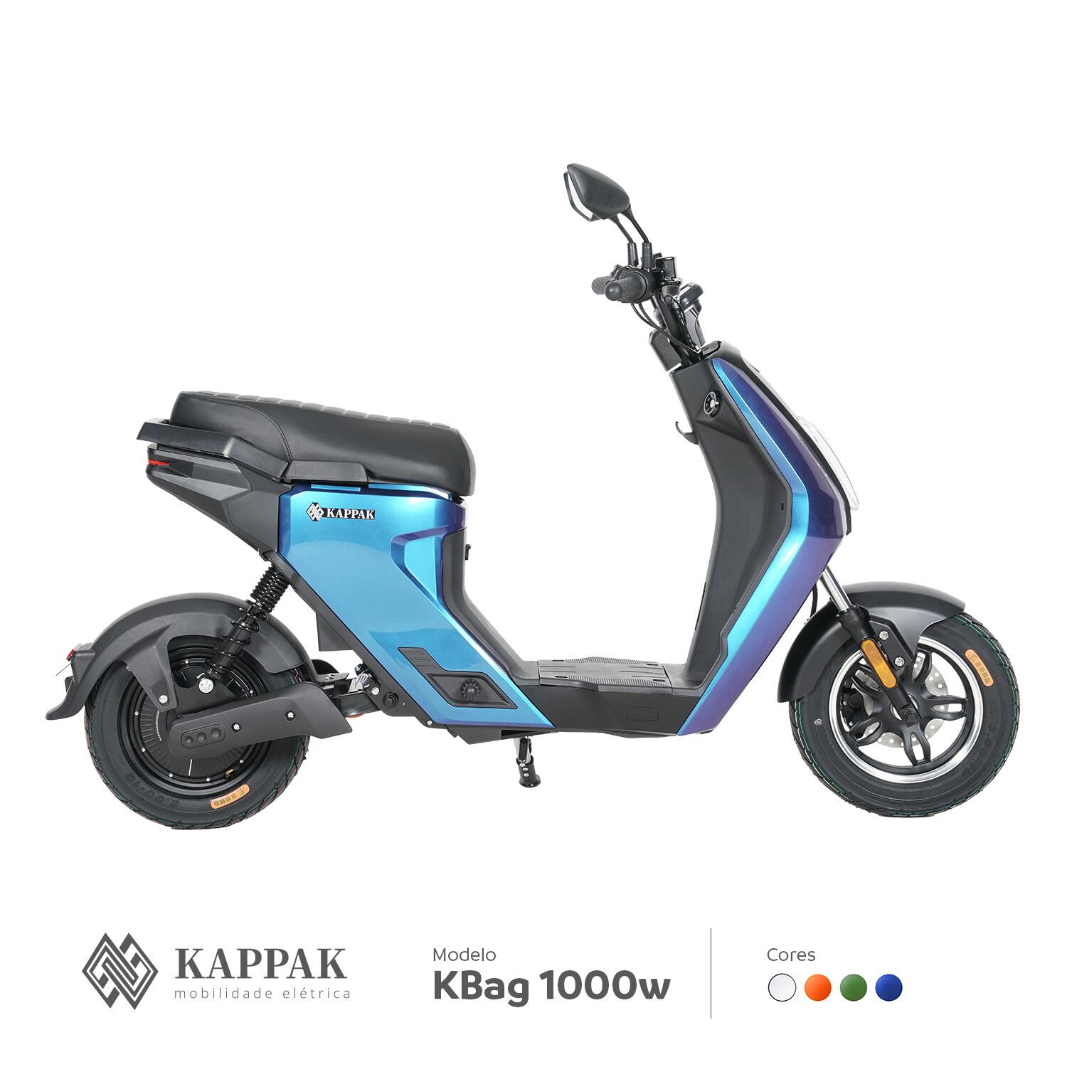 Scooter Elétrica KAPPAK K-bag 1000W Autopropelido Sem CNH