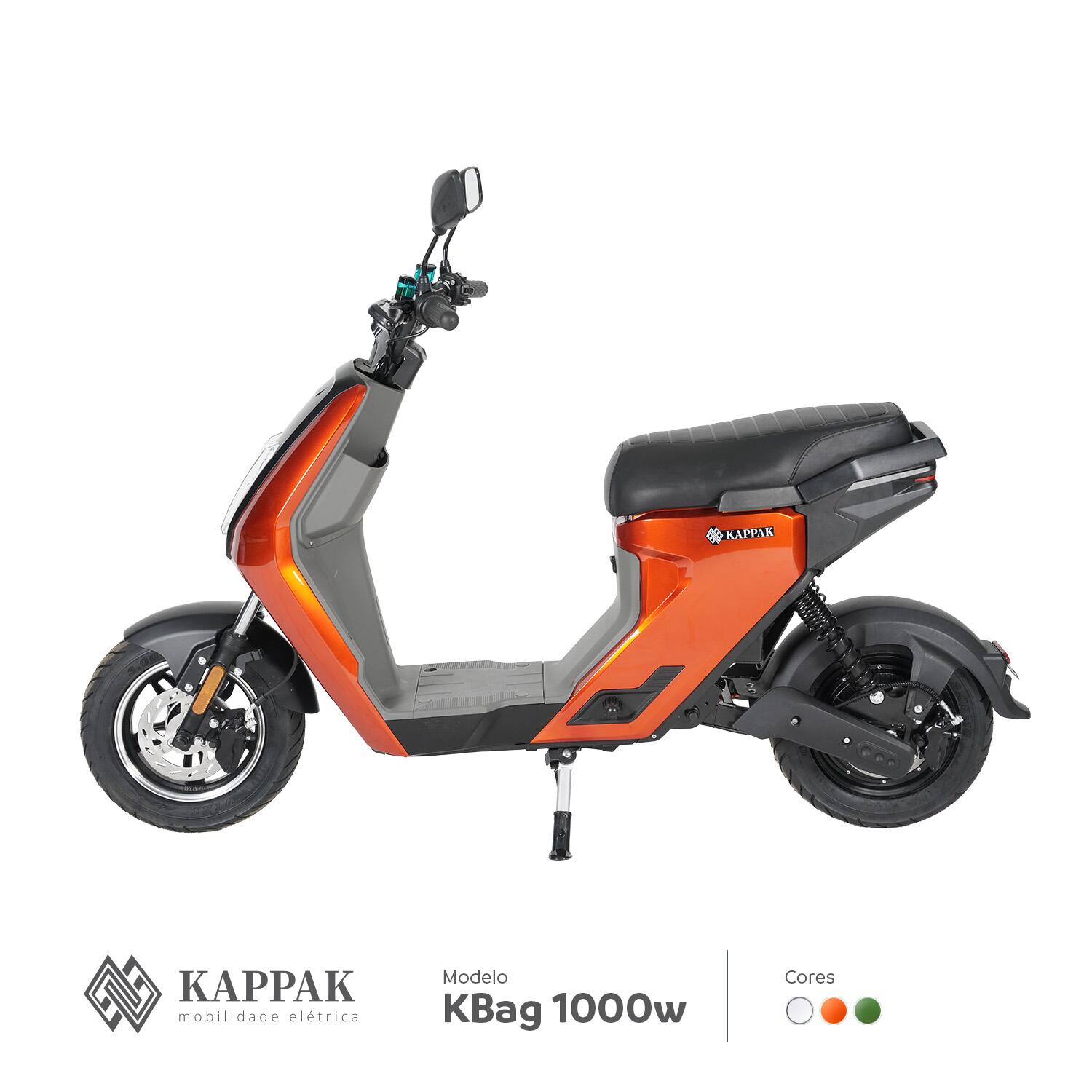 Scooter Elétrica KAPPAK K-bag 1000W Autopropelido Sem CNH