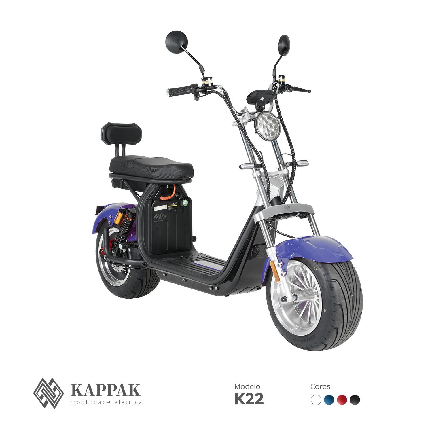 Scooter Elétrica KAPPAK K22 2000W Ciclomotor
