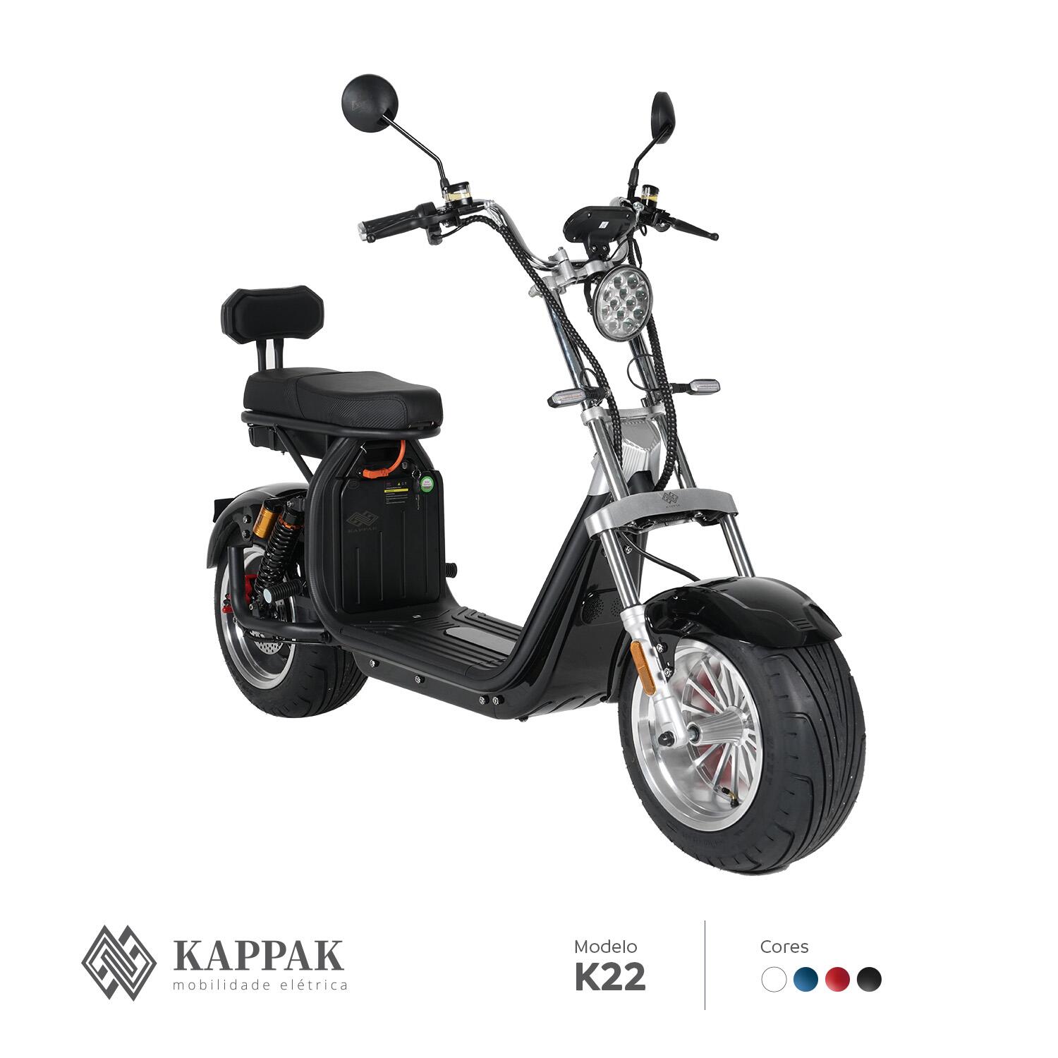 Scooter Elétrica KAPPAK K22 2000W Ciclomotor