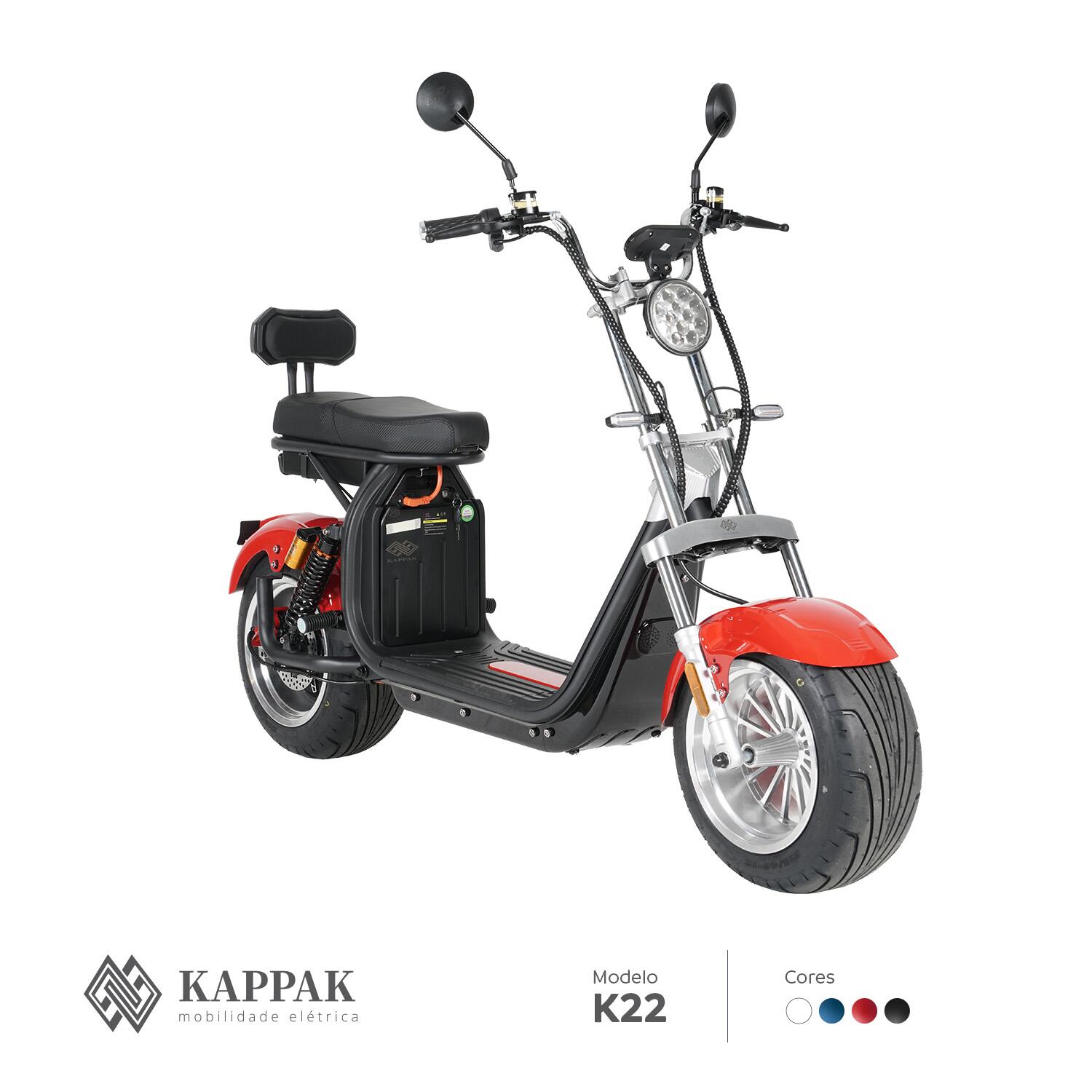 Scooter Elétrica KAPPAK K22 2000W Ciclomotor