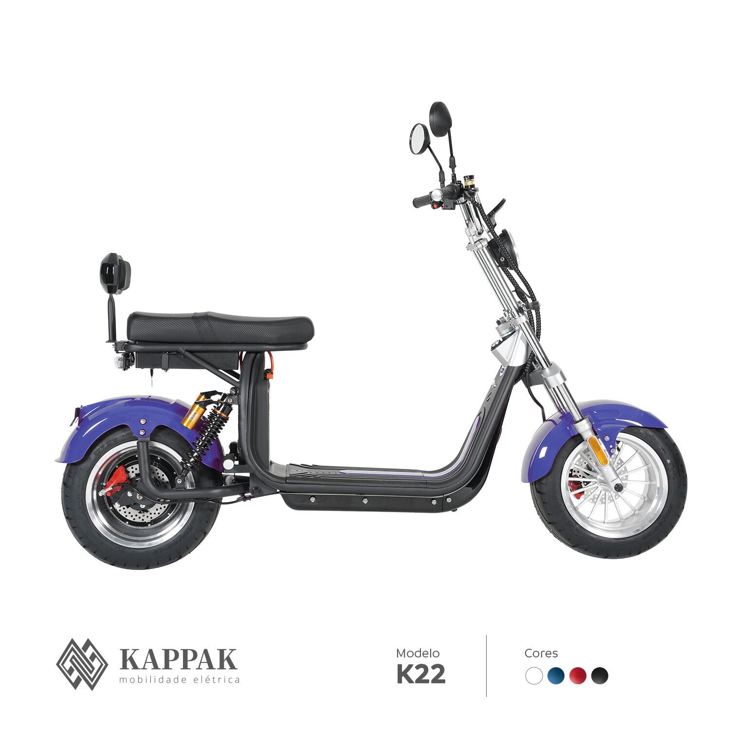 Scooter Elétrica KAPPAK K22 2000W Ciclomotor