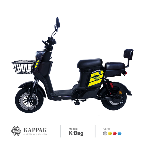 Scooter Elétrica KAPPAK K-bag 800w Autopropelido Sem CNH