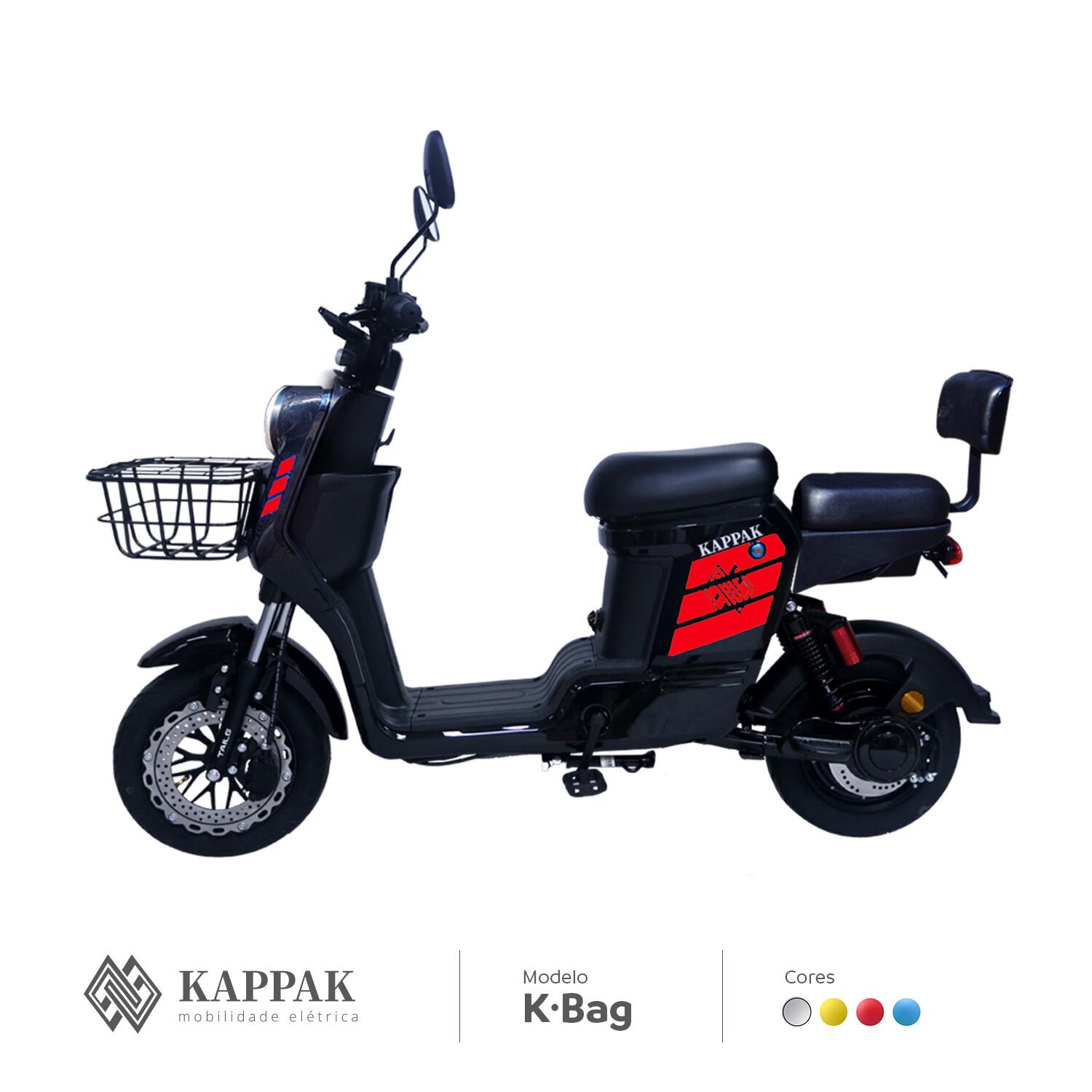 Scooter Elétrica KAPPAK K-bag 800w Autopropelido Sem CNH
