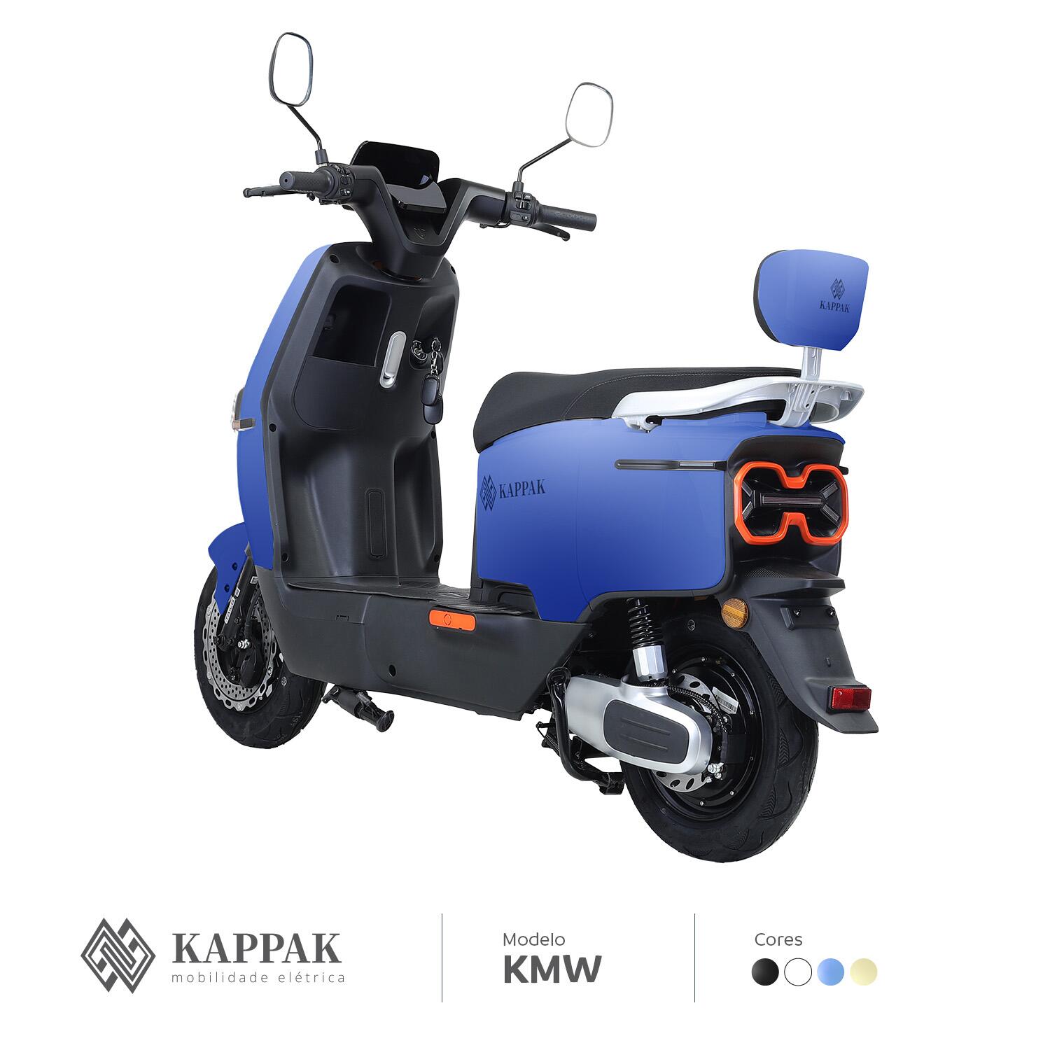 Scooter Elétrica KAPPAK KMW 1000W Autopropelido Sem CNH
