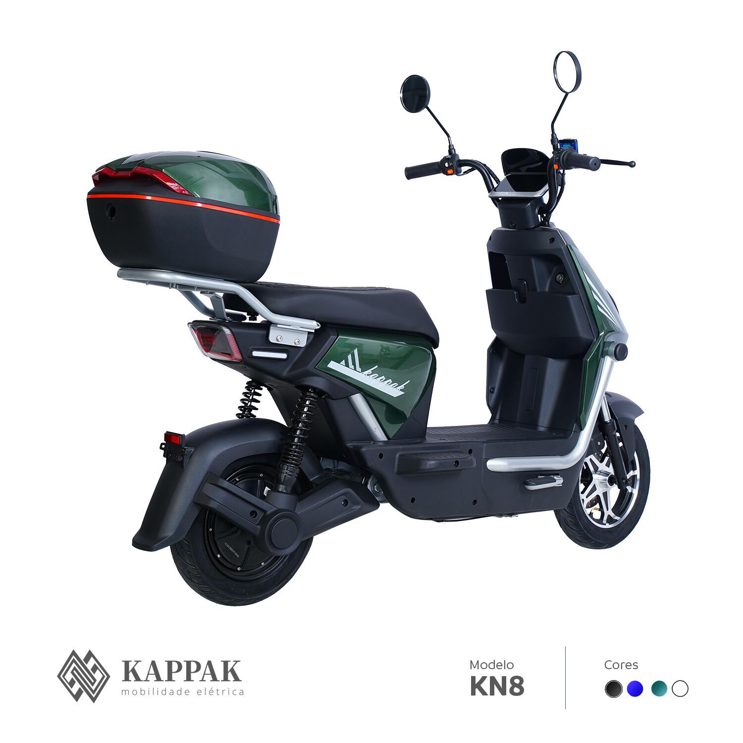 Scooter Elétrica KAPPAK KN8 1000W Autopropelido Sem CNH