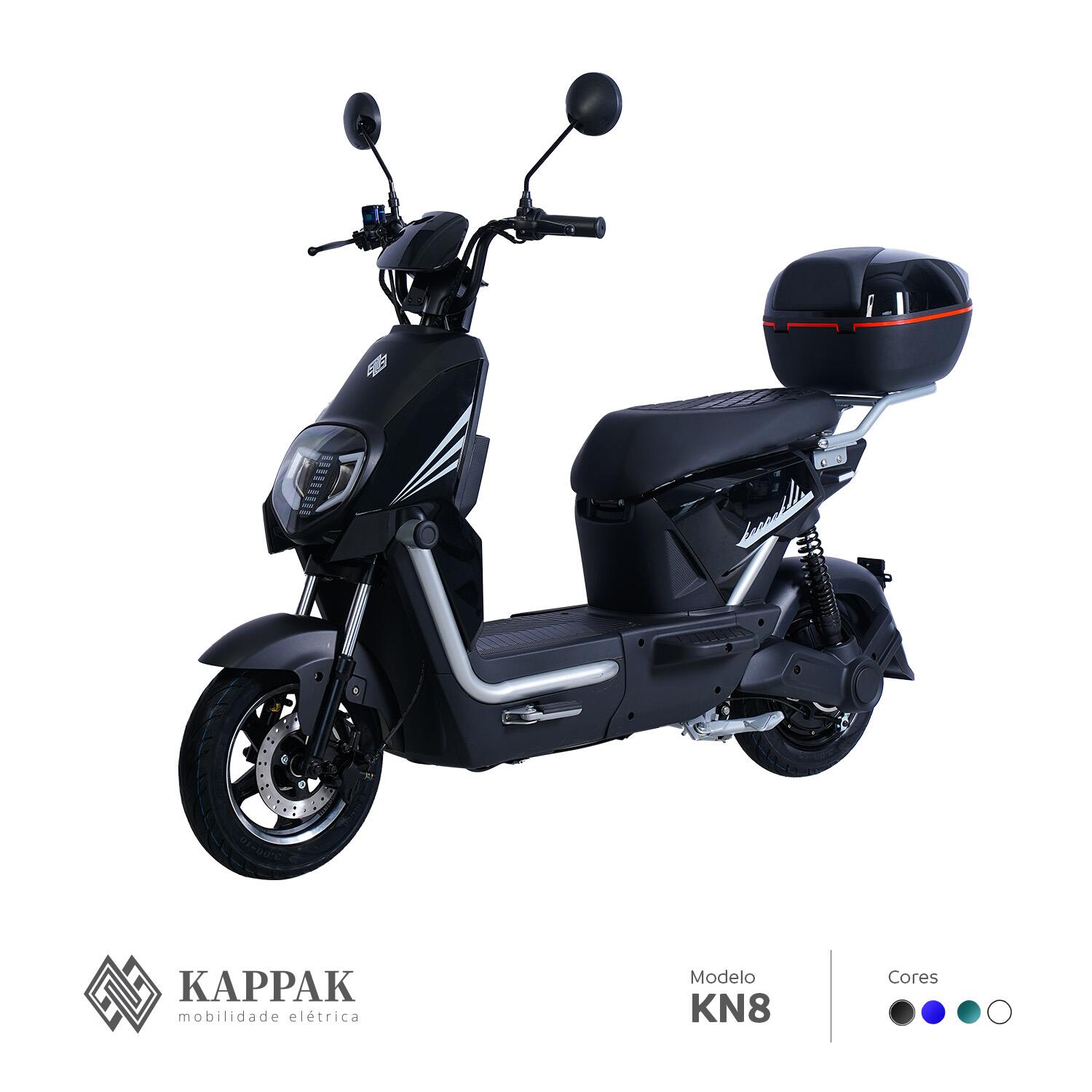 Scooter Elétrica KAPPAK KN8 1000W Autopropelido Sem CNH