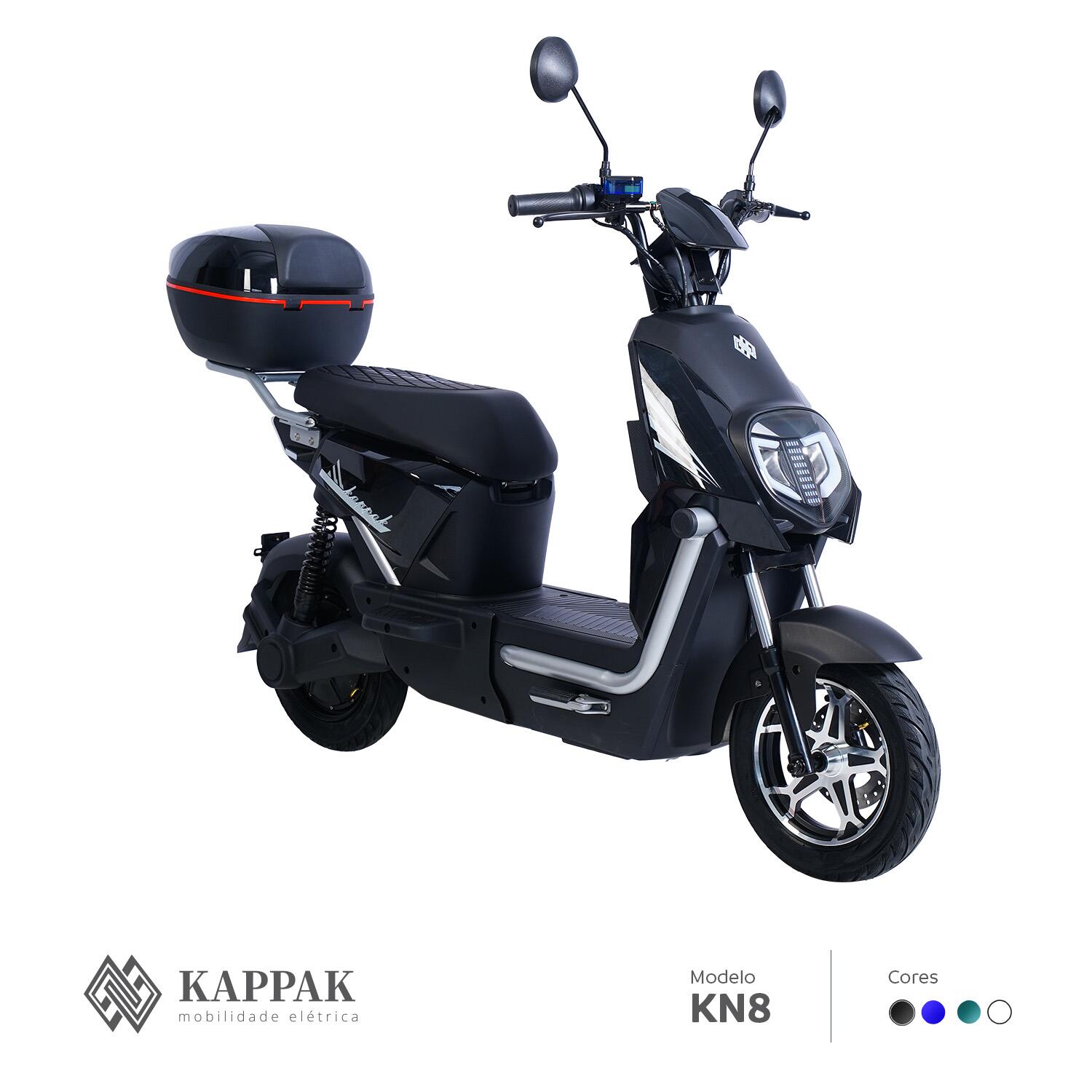 Scooter Elétrica KAPPAK KN8 1000W Autopropelido Sem CNH