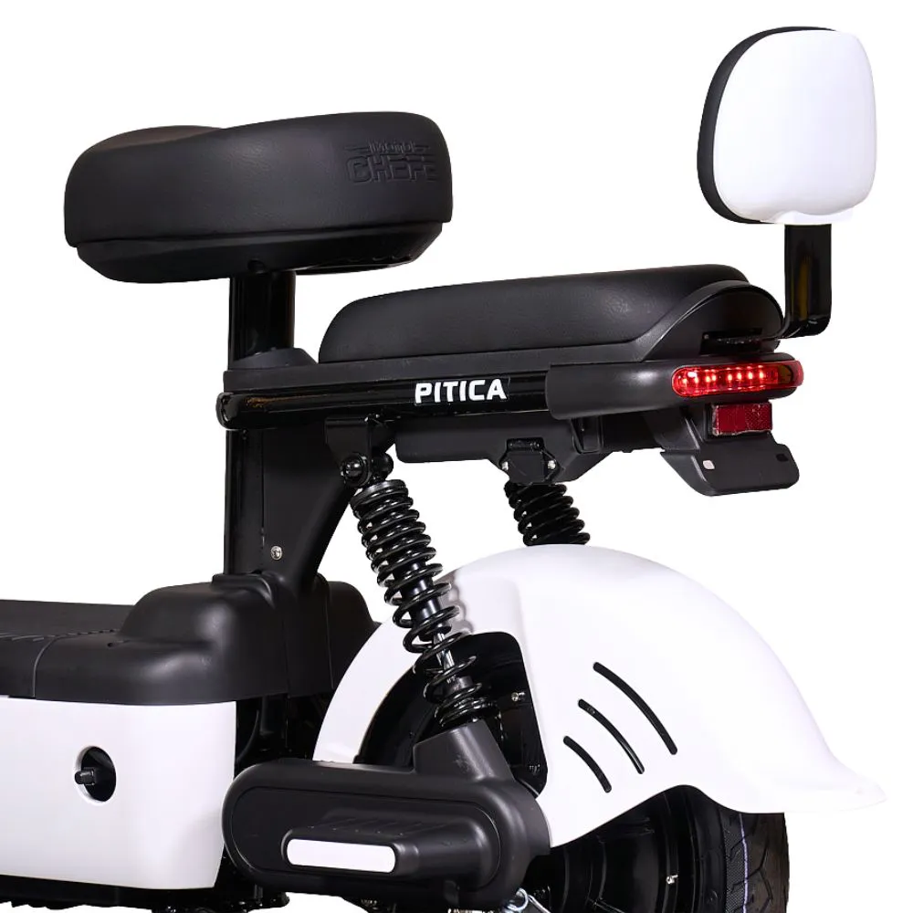 Scooter Elétrica Moto Chefe Pitica 500W Autopropelido s/ CNH