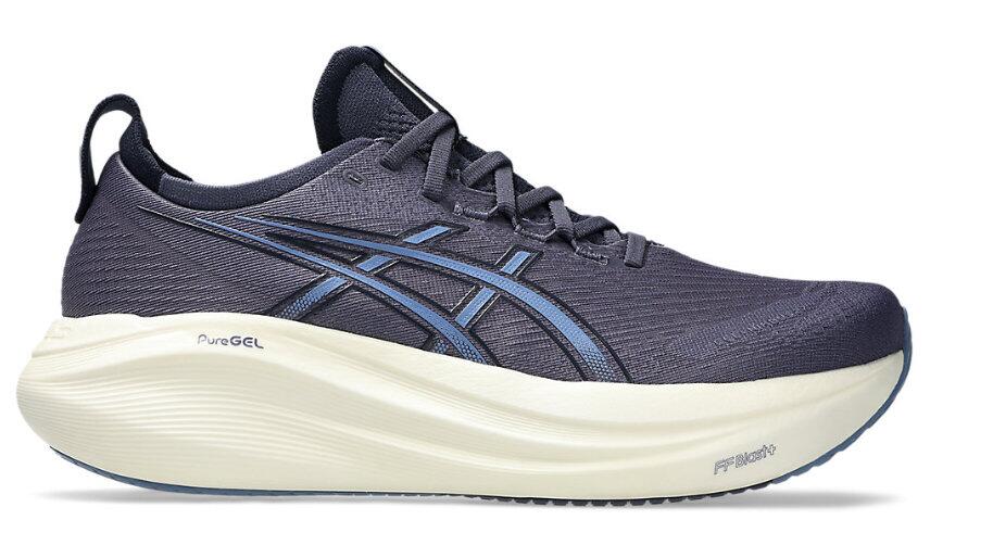 ASICS GEL NINBUSネイビー/ライム27センチ Comprar Tênis ASICS GEL Nimbus 27 - Masculino - Cinza Escuro com